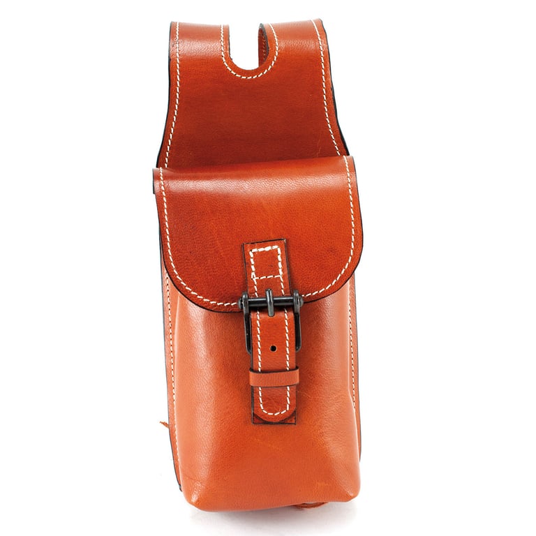 ALFORJA VAQUERA PIEL PERILLA