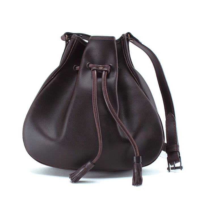 BOLSO ENGRASADO CASTAÑA MOD BOMBONERA