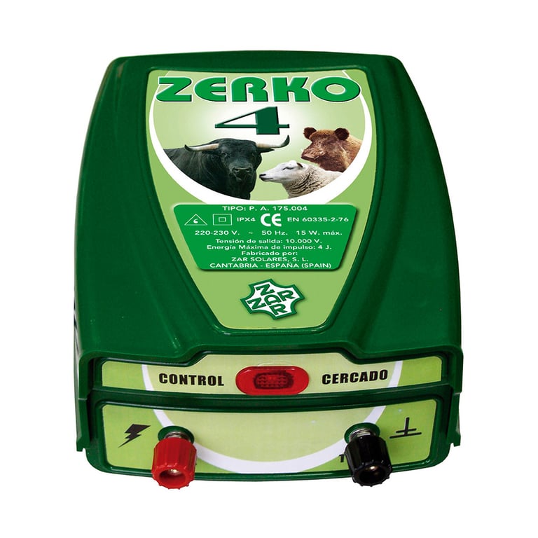 PASTOR ZERCO RED 220V. 4 J.40 Km.