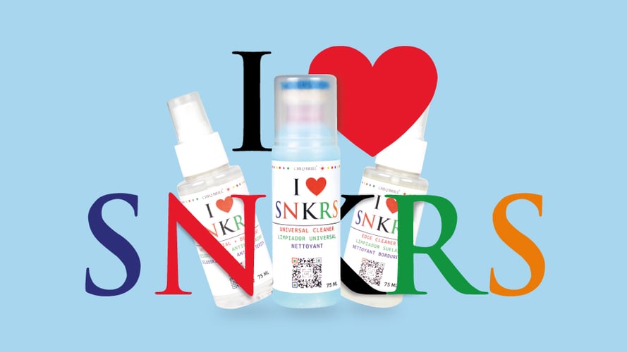 Cuidado inigualable para tus zapatillas con el Kit I Love Snkrs