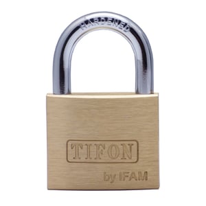 Brass Padlock Tifon Serie Standard Shackle TF60
