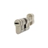 High Security Cylinder IRIDIUM M, Single-Clutch, Knob and Cam 15mm 30x30 Nickel