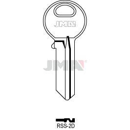 LLAVE JMA ACERO-C (RSS-2D)