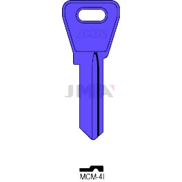 LLAVE JMA ALUMINIO (MCM-4I AZUL)