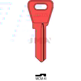 LLAVE JMA ALUMINIO (MCM-4I ROJO)