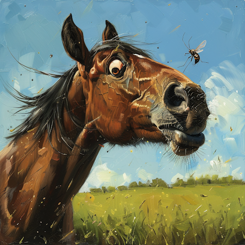 How to protect horses from insects