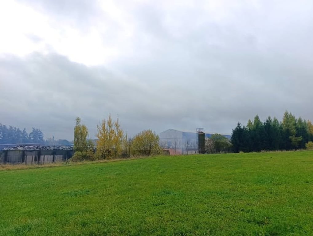 Dušejovem se týden po požáru ještě může nést kouř. Hasiči mají vše pod kontrolou