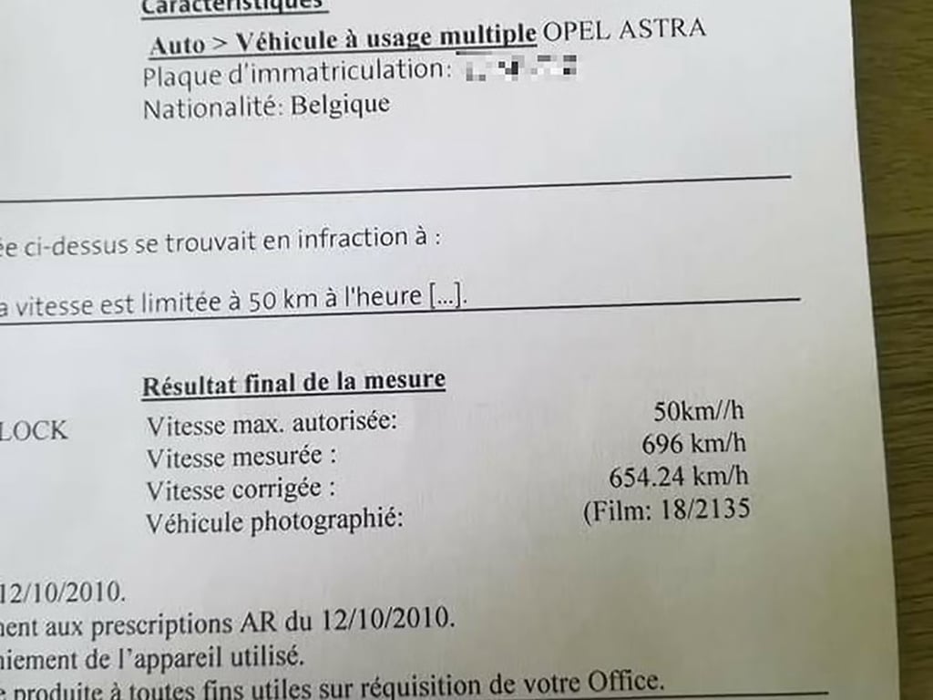 Přišla mi pokuta: Radar mě vyfotil v Opelu Astra při 696 km/h na padesátce. Jak se mi to povedlo?
