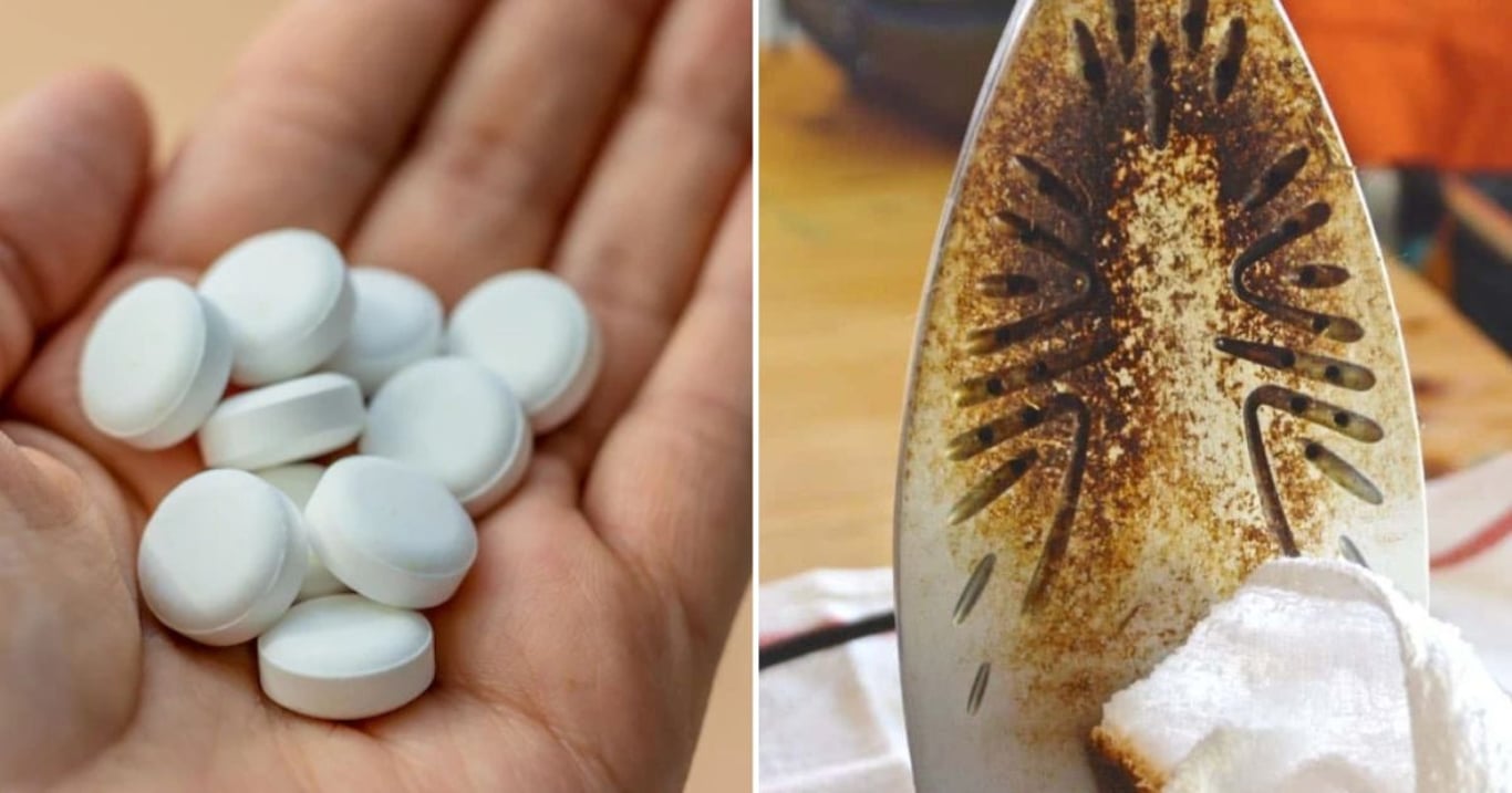 Není třeba kupovat novou. Připálená žehlička se dá snadno vyčistit díky babské radě a tajemství z lékárny