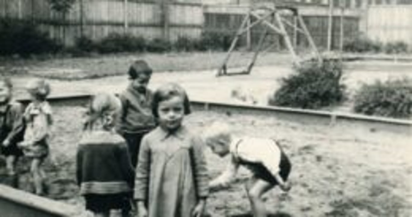 Fotografie dětí v Praze za socialismu