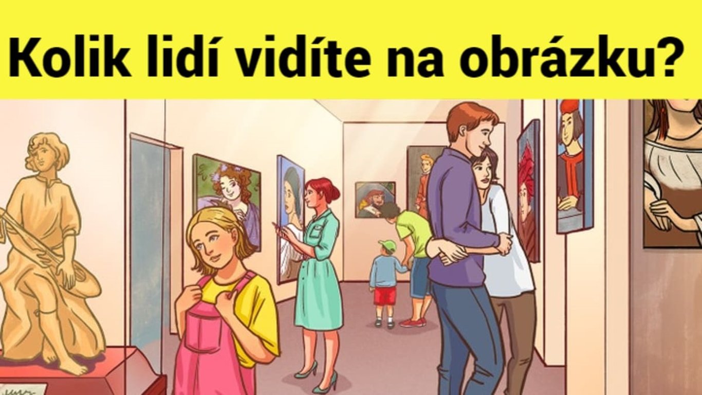 Na obrázku je víc lidí, než většina uvidí na první pohled. Správný počet bez zaváhání pozná jen málokdo