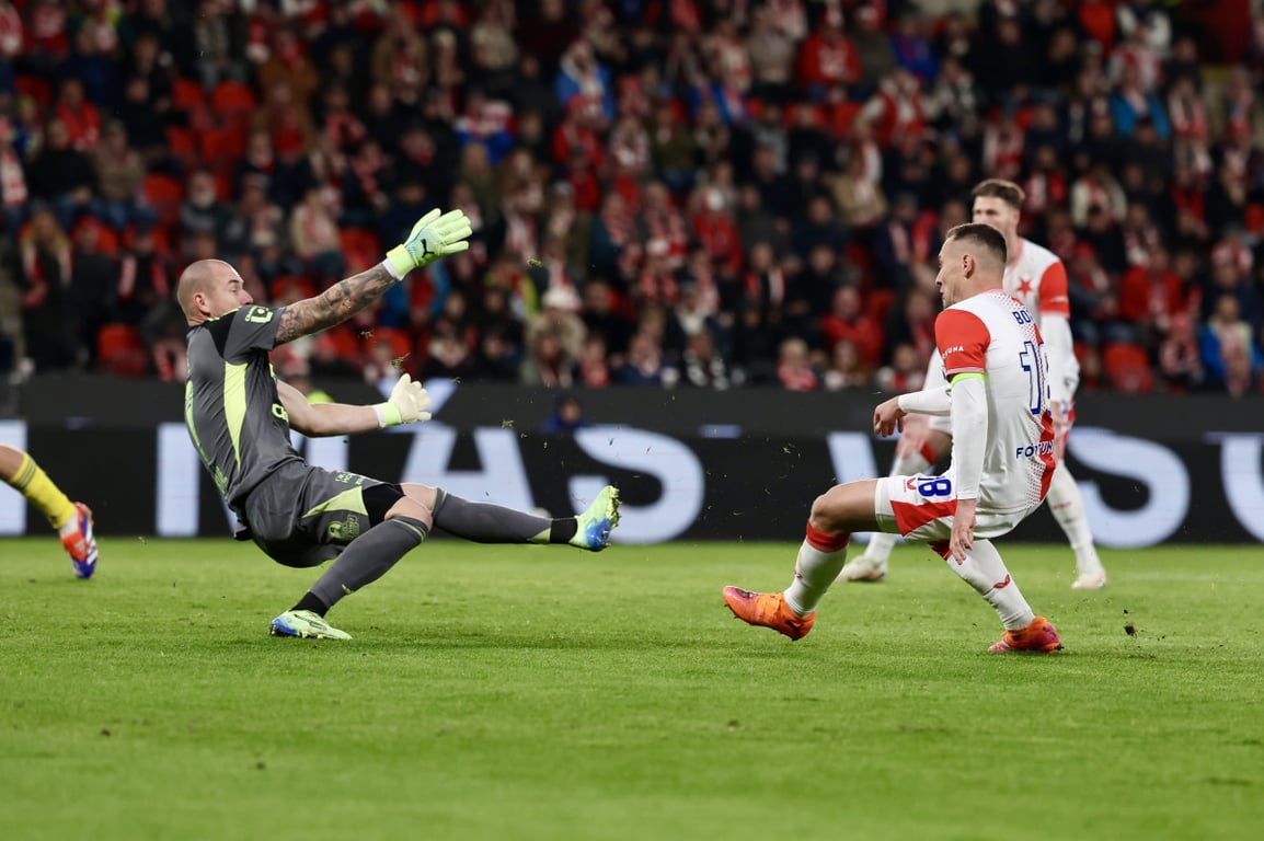 Slavia v pražském Edenu remizovala se Zlínem bez branek