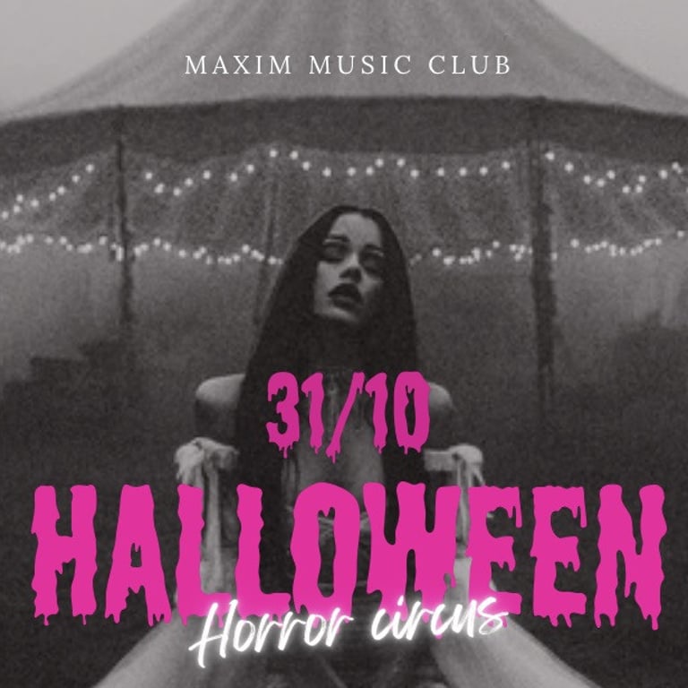 Halloween horror cirkus 