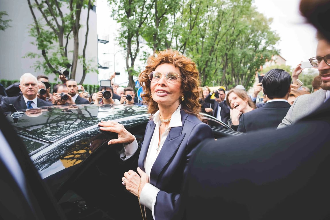 Sophia Loren u auta