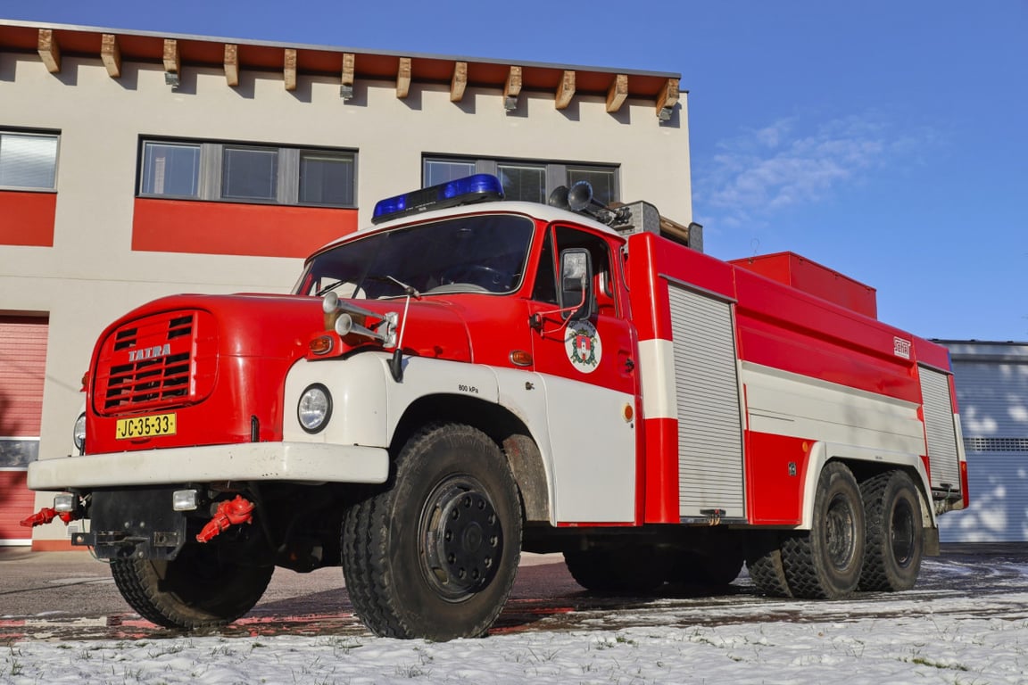 Hořice prodávají hasičskou Tatru. Zájemci ji musí zařadit do výkonu služby