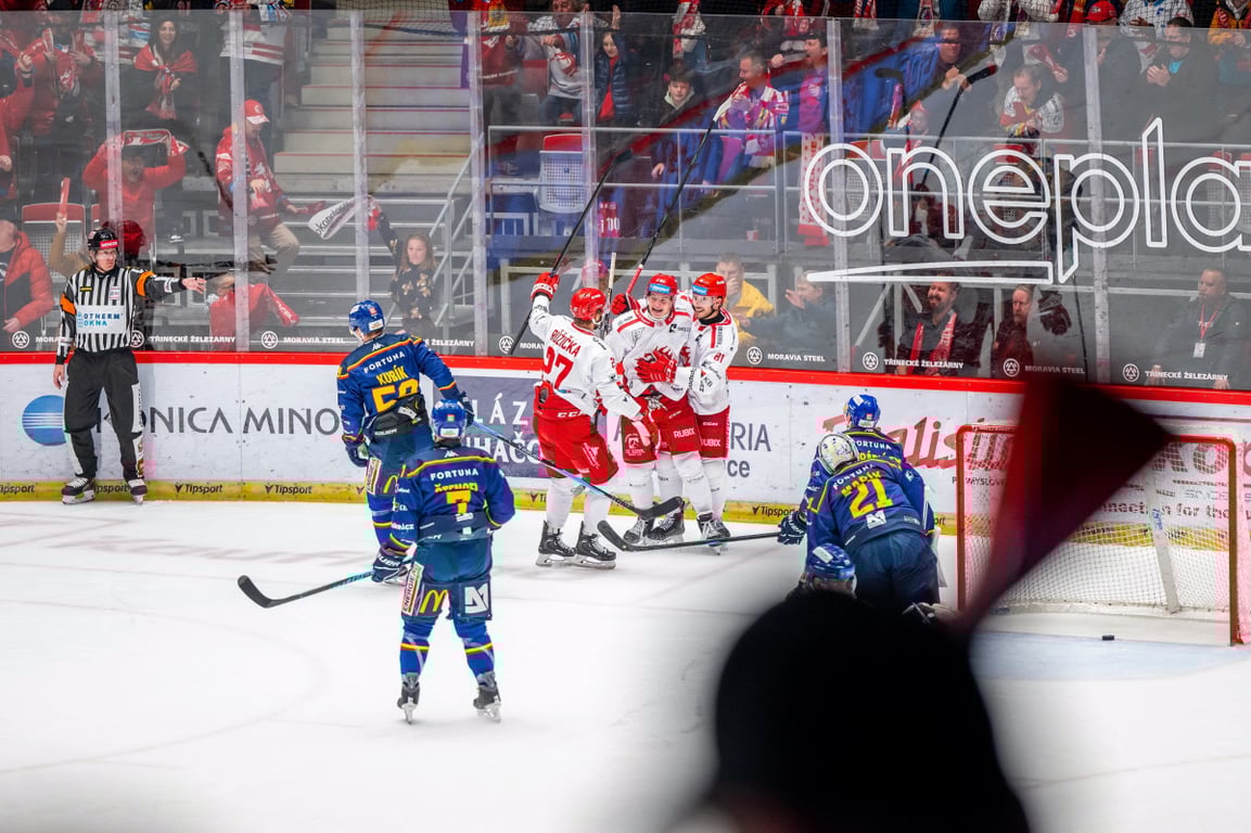 Osmá výhra v řadě. Oceláři porazili Motor 6:3