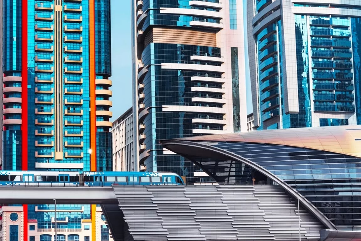 Celá Dubaj je moderním místem plným technologií. Doprava nezaostává.