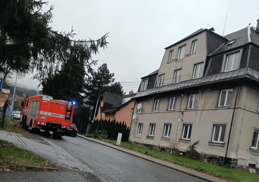 V Pilínkově srazila ráno dodávka ženu, ta zraněním v nemocnici podlehla