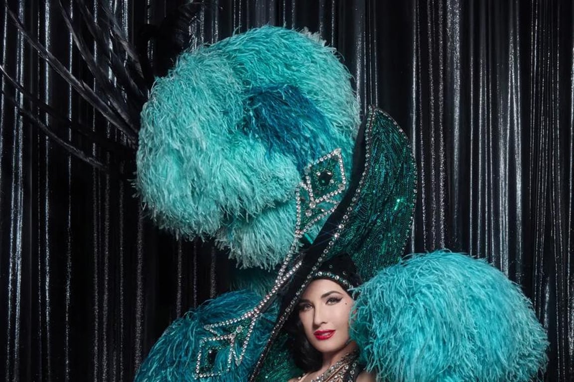 O to přišel Marilyn Manson. Nádherná smyslnost Dity Von Teese bere dech