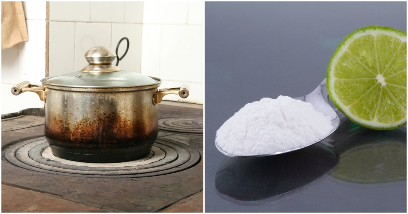 Starou pánev jsem nechtěla vyhodit, tak jsem zkusila trik s bramborou. Rez i špína zmizely před očima