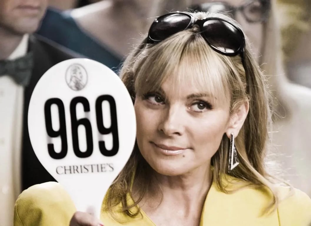 Herečka Kim Cattrall ve své ikonické roli Samanthy