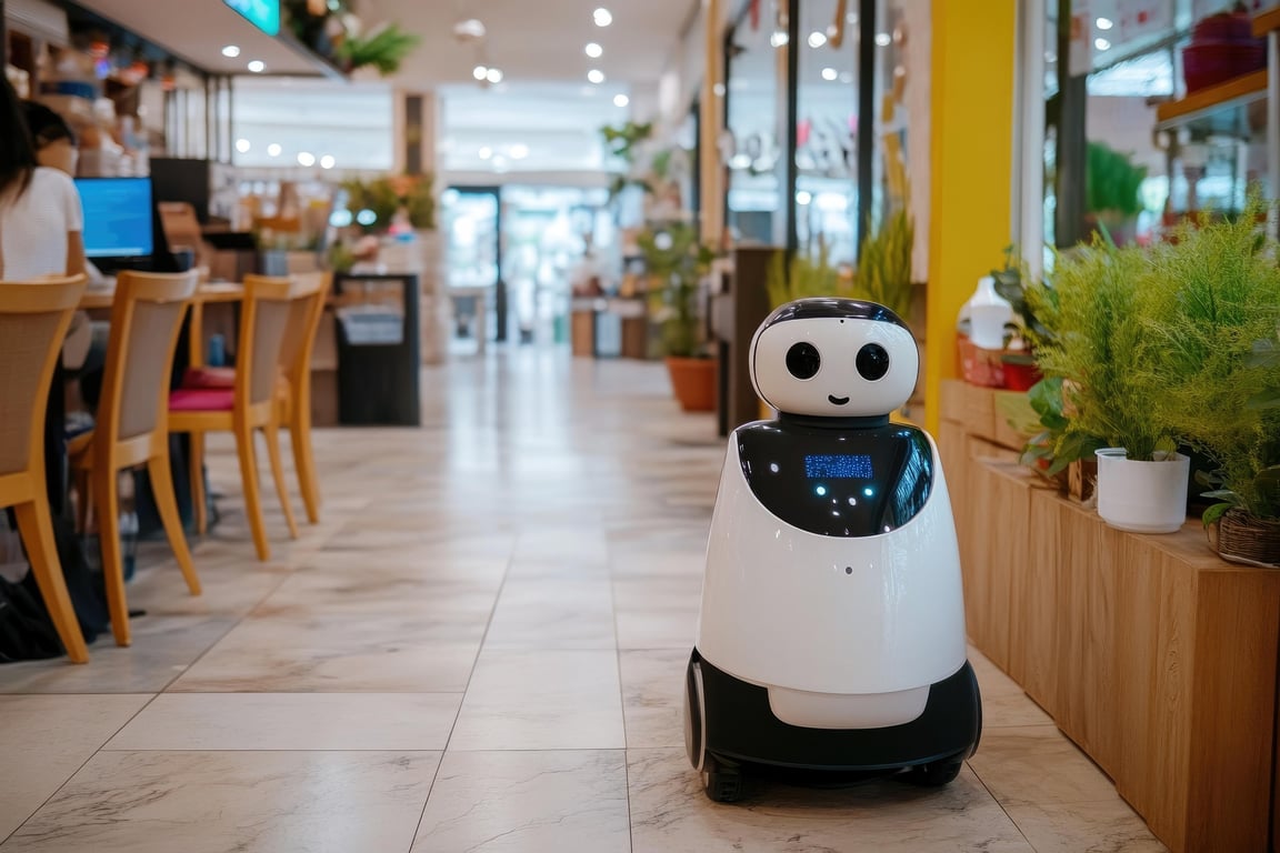 Robotů je v českých restauracích stále více. Zvykněme si