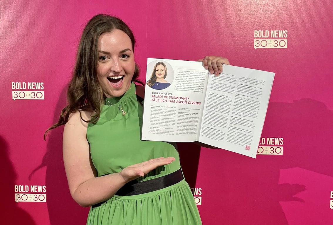 Mladá studentka z Frýdlantu poslankyní. Je to neuvěřitelné, říká Lucie Bartošová
