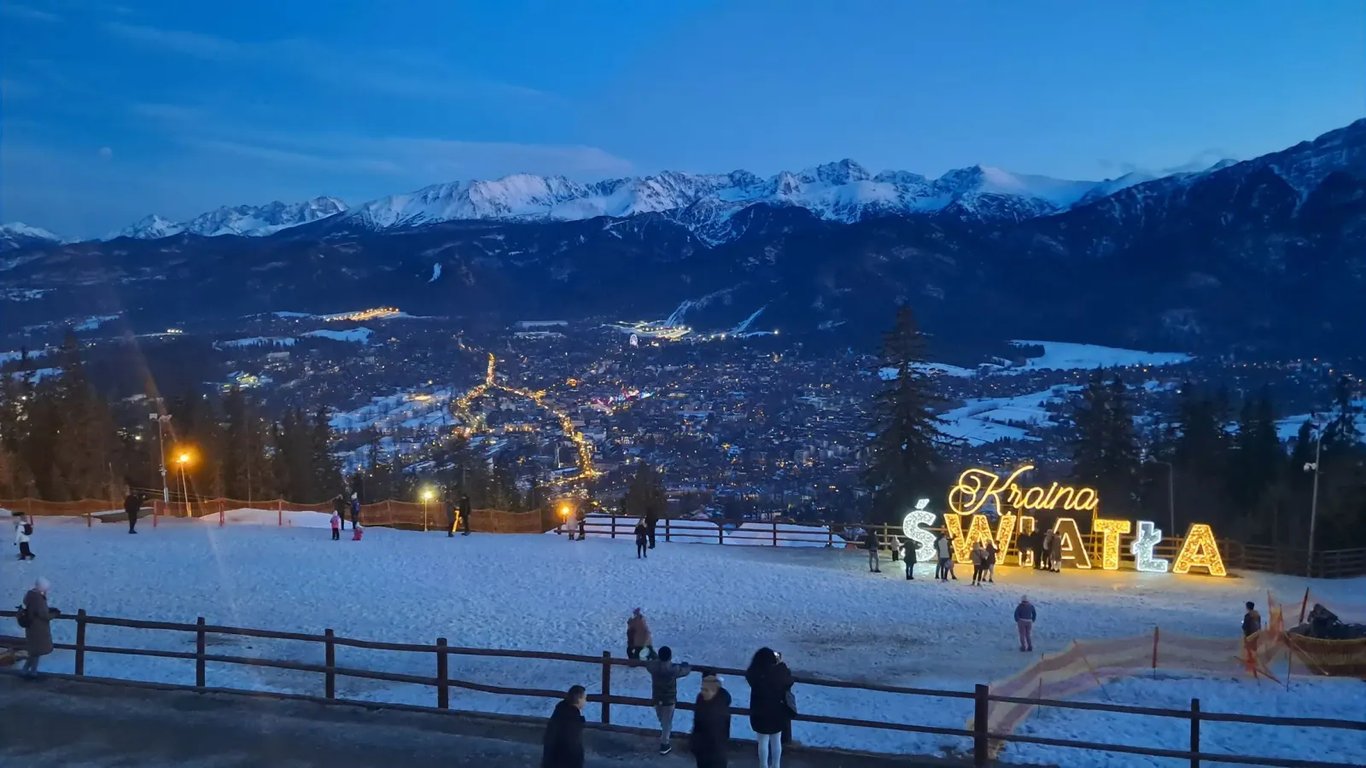 Zakopane večer