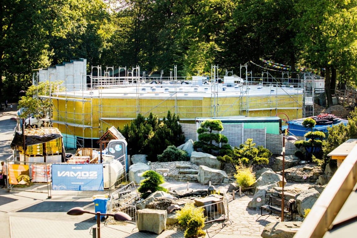 Amphibiarium roste: Zoo Ostrava chystá 40 biotopů pro ohrožené obojživelníky