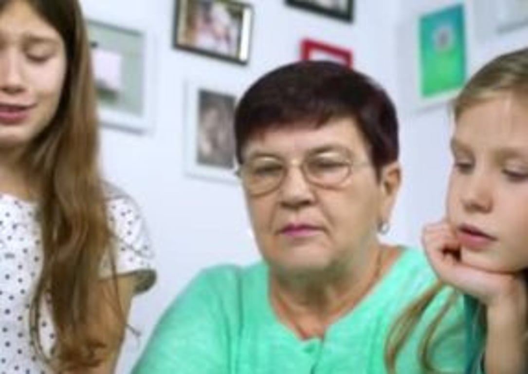 babička a vnučky