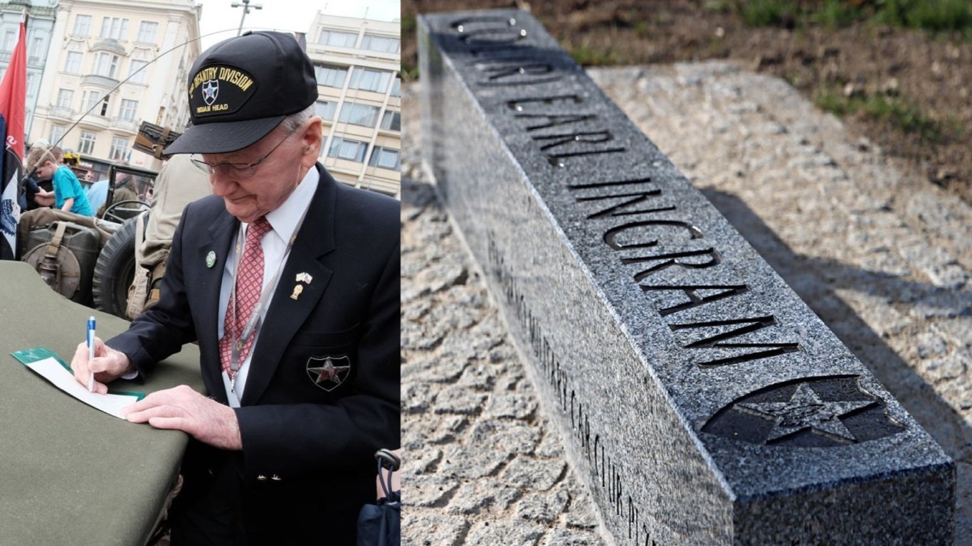 Probil se z Normandie až do Plzně. Slavný americký veterán má na Rokycansku památník