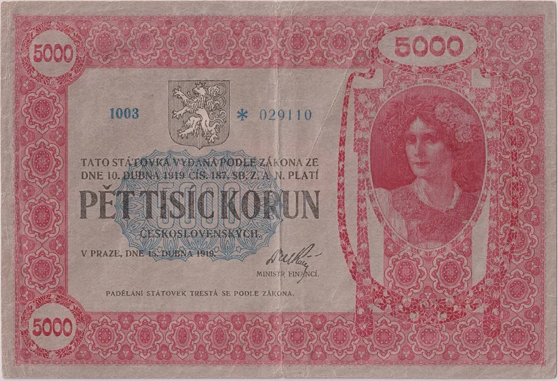 Kdo doma vyhrabe tuhle starou pětitisícovku, má 25 000 000 Kč v kapse