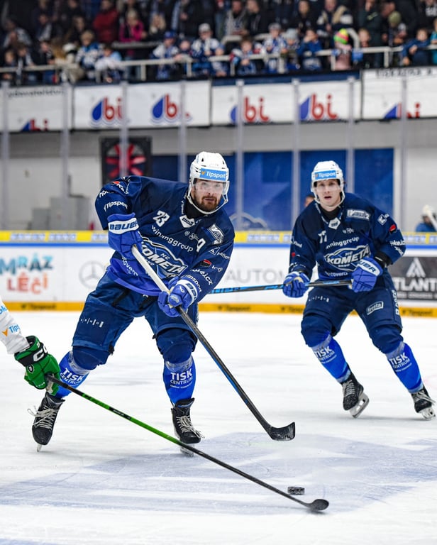 Hokejisté Brna po sérii tří výher podlehli Mladé Boleslavi 1:4