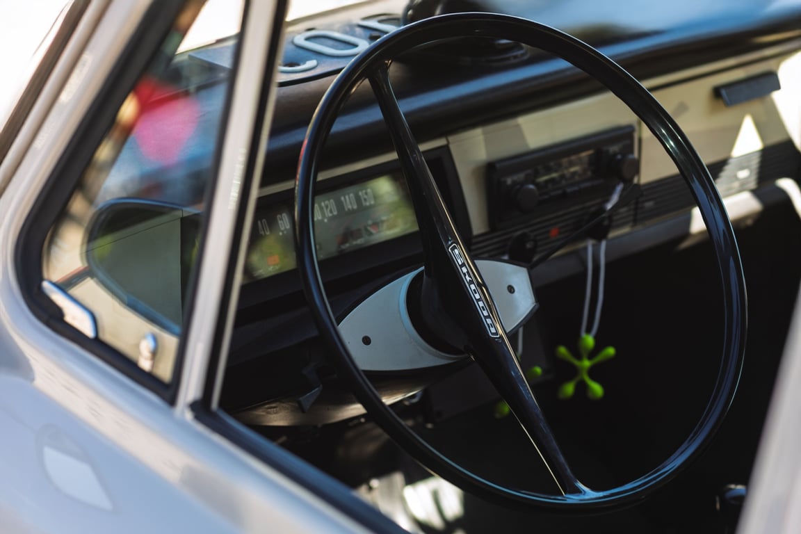 Interiér Škody 1000