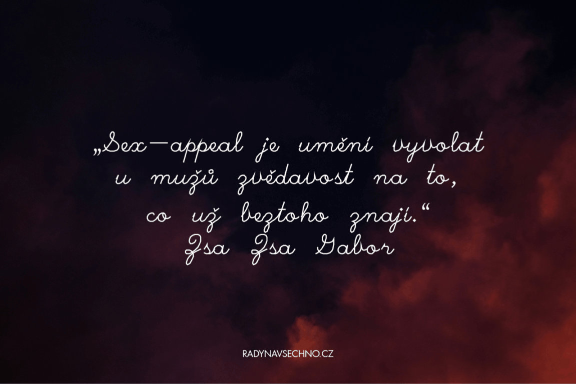 Citáty o sexu a vzrušení