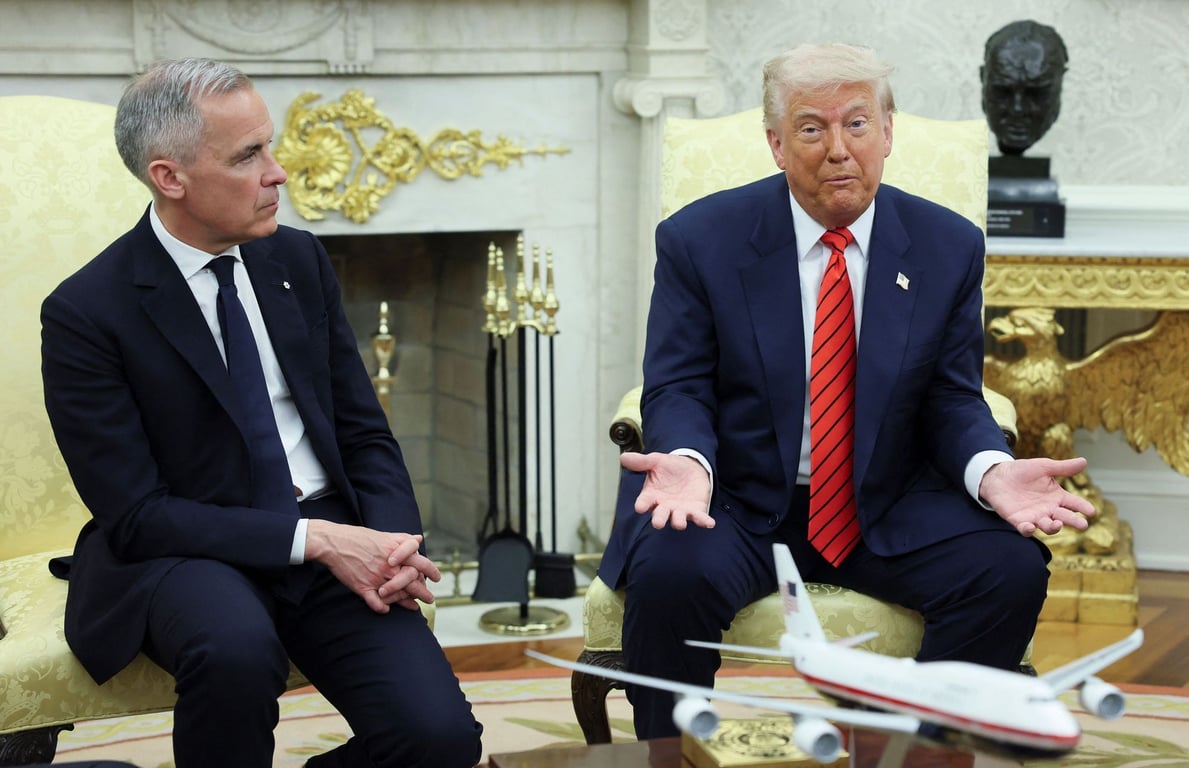 Trump utnul vyjednávání o obchodu s Kanadou. Urazila ho kampaň proti americkým clům