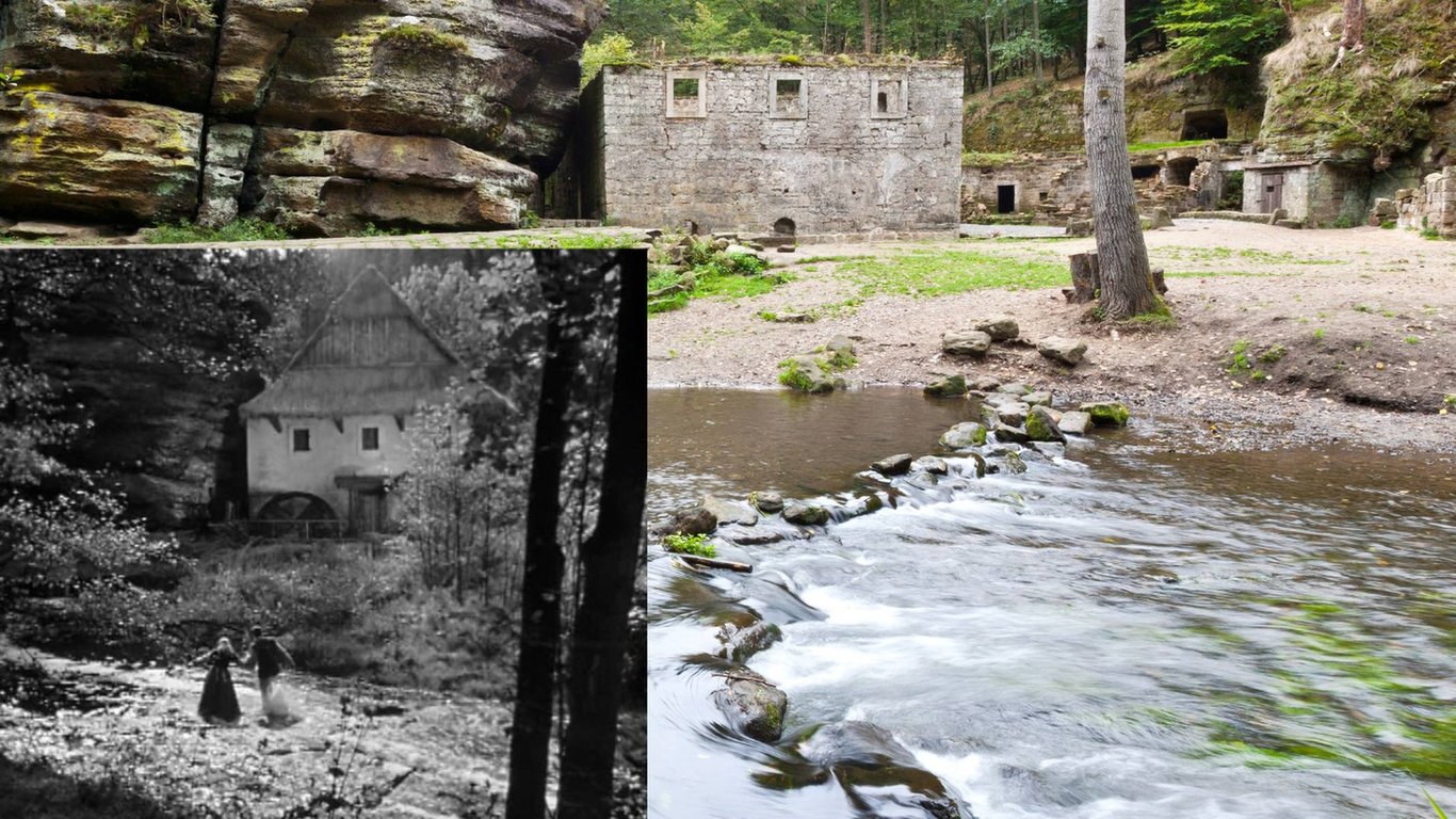 K místu, kde se natáčela Pyšná princezna, se váže velmi nešťastná legenda