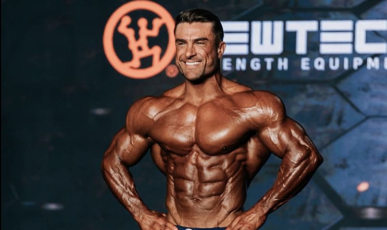 Britský kulturista Ryan Terry potřetí v řadě vyhrál titul Physique Olympia