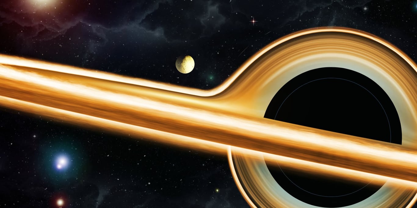 Astronomové našli něco, co se nemělo stát. Černá díra prý požírá hvězdu zevnitř