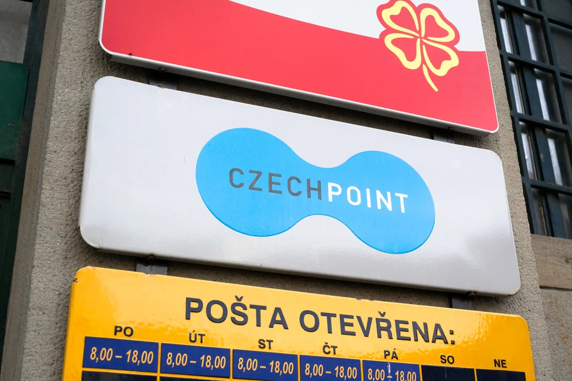 Cedule Czech pointu
