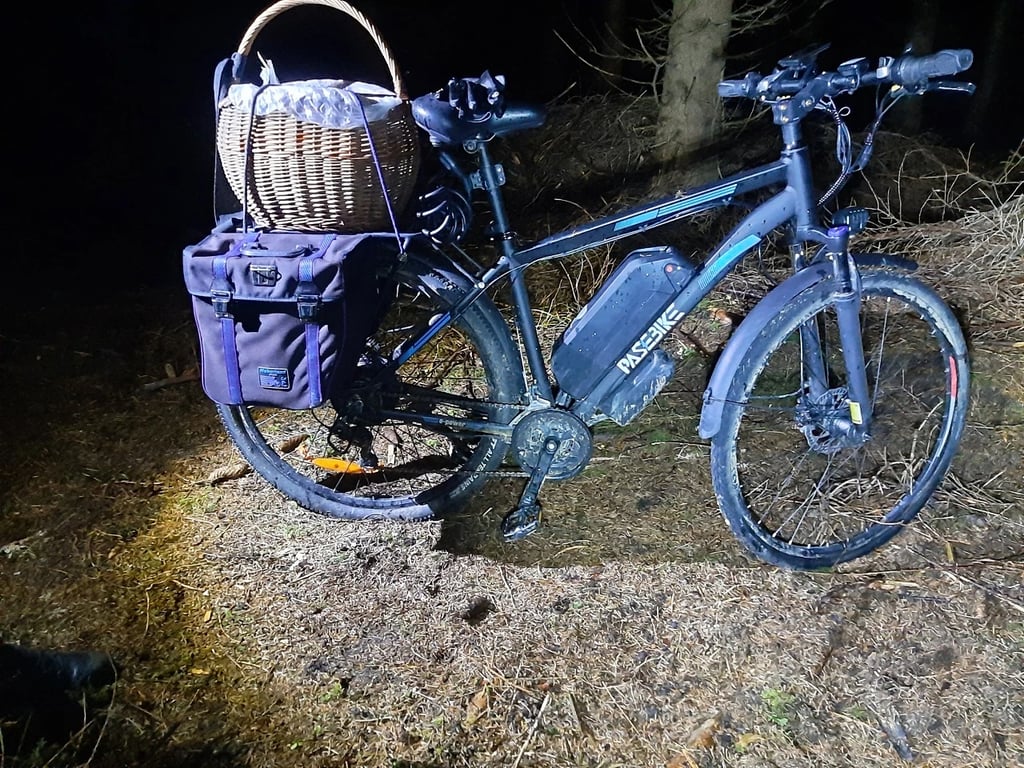 Záhada opuštěného kola s košíkem plným hub v lese pod Pradědem