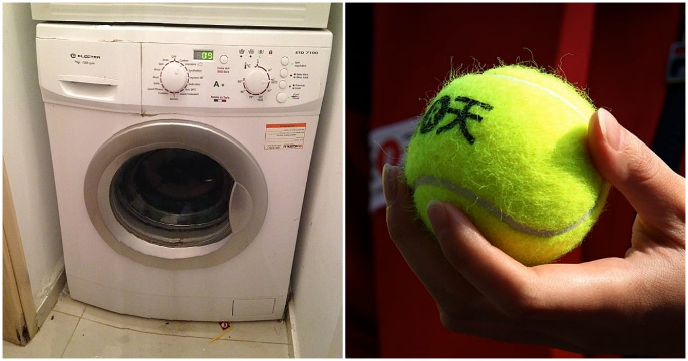 Chytré hospodyňky dávají do pračky tenisák. Nejde o náhodu, ale o způsob, jak odstranit hned několik problémů s praním