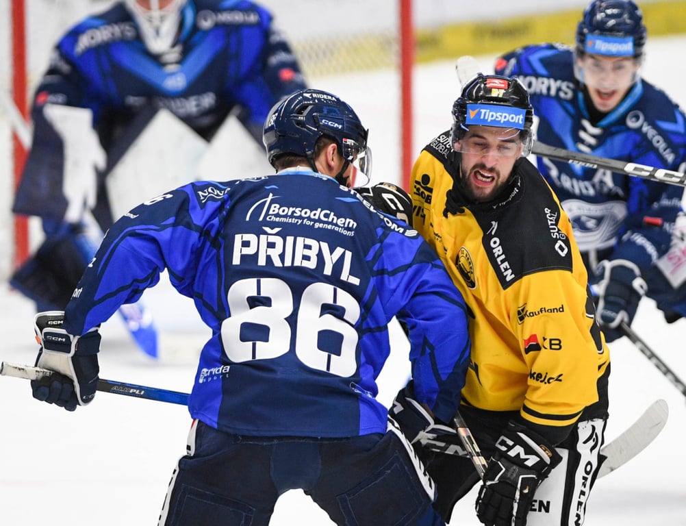 Vítkovice deklasovaly Litvínov 8:2, osm gólů stihly za rekordních 21 minut