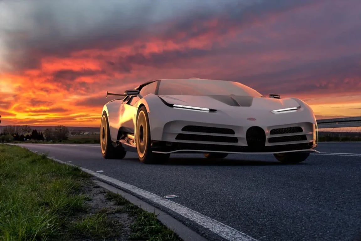 Toto je nejkrásnější auto na světě. Bugatti Centodieci existuje pouze 10 na světě. Jedno koupil Ronlado