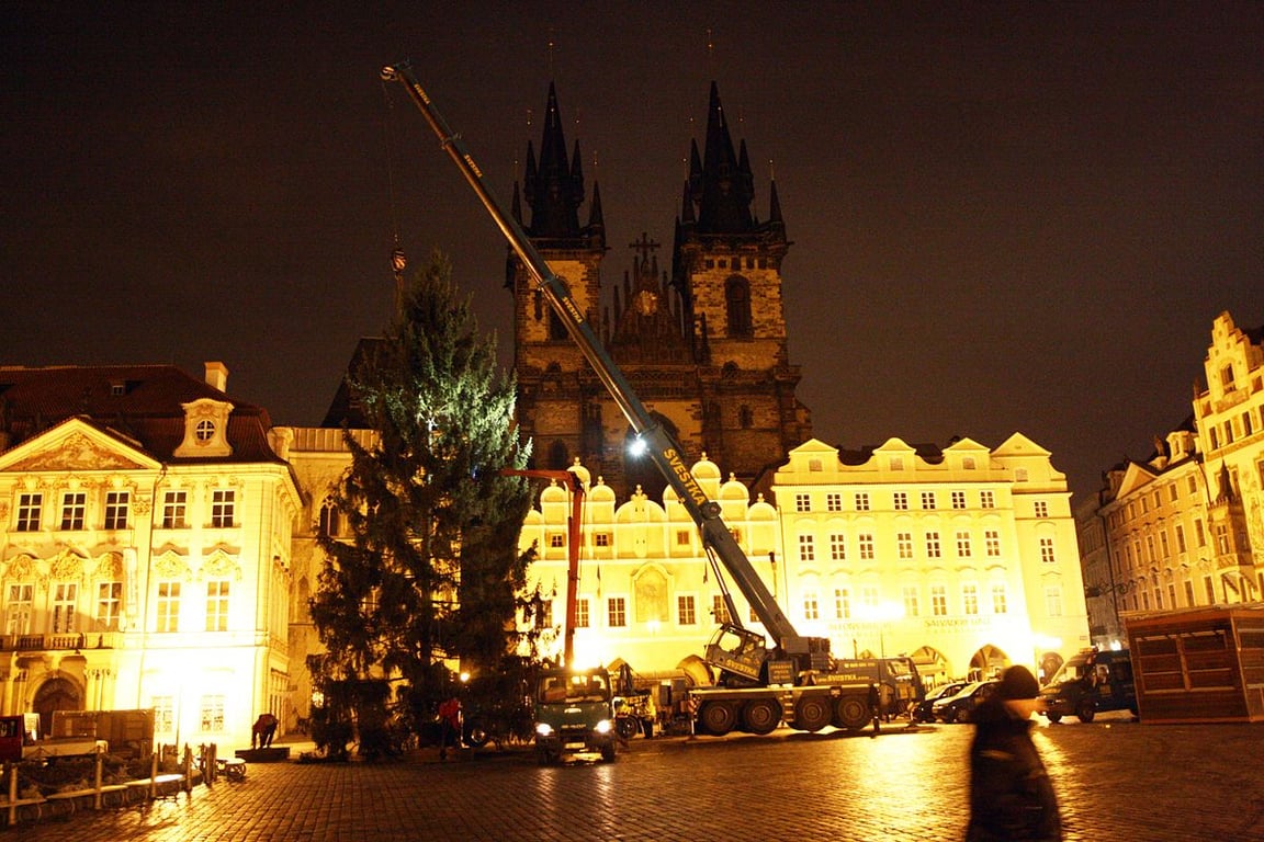 Vánoční smrk na Staroměstském náměstí bude z Jiřetína pod Jedlovou