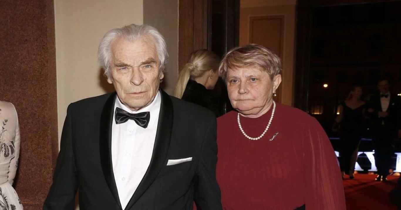 Alois Švehlík s manželkou