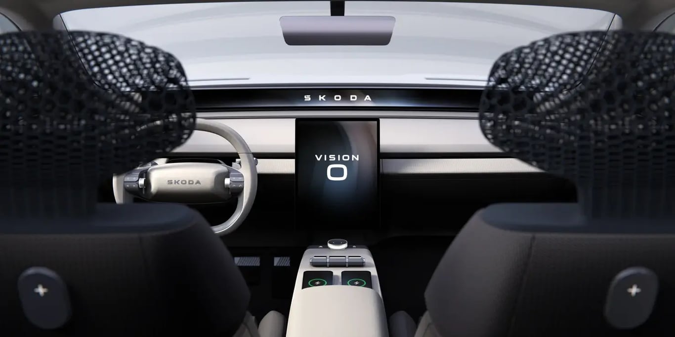 Interiér Škoda Vision O