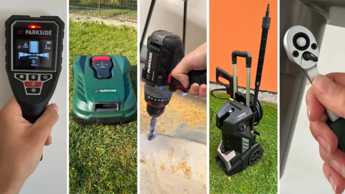 Co se vyplatí koupit od Parkside: Těchto 5 produktů nadchne kutily