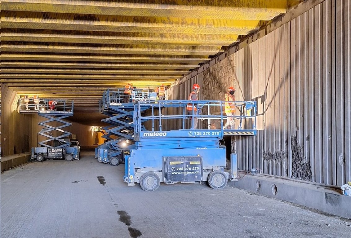 Komplikace v Liberci. O víkendu se zcela uzavře opravovaný tunel