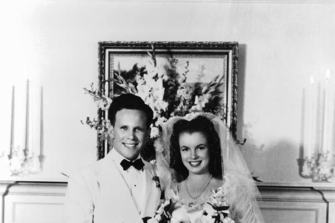 Naskočí vám husí kůže: zapomenuté svatební snímky Marilyn Monroe, Grace Kelly a dalších ikon krásy